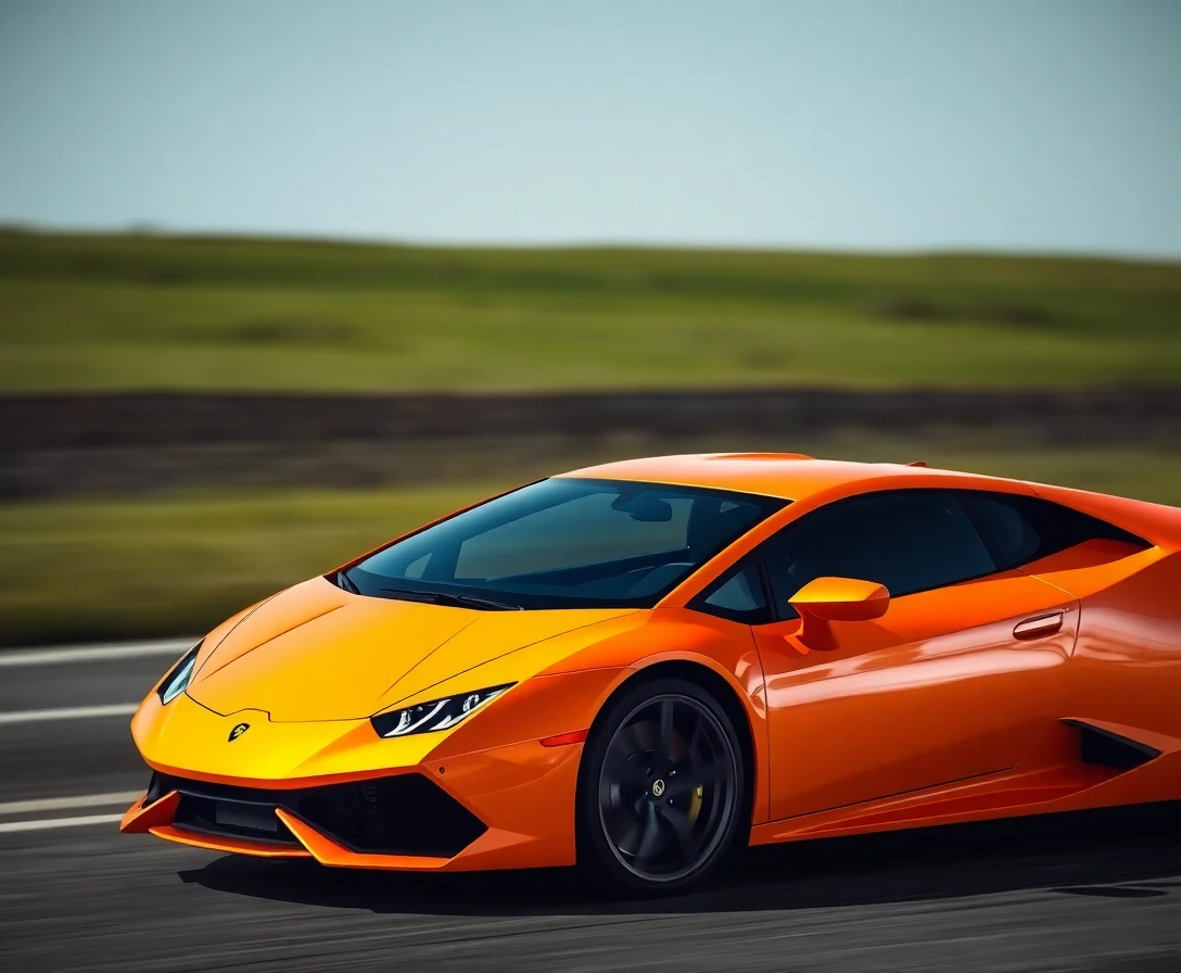 Lamborghini Huracán, vue de profil